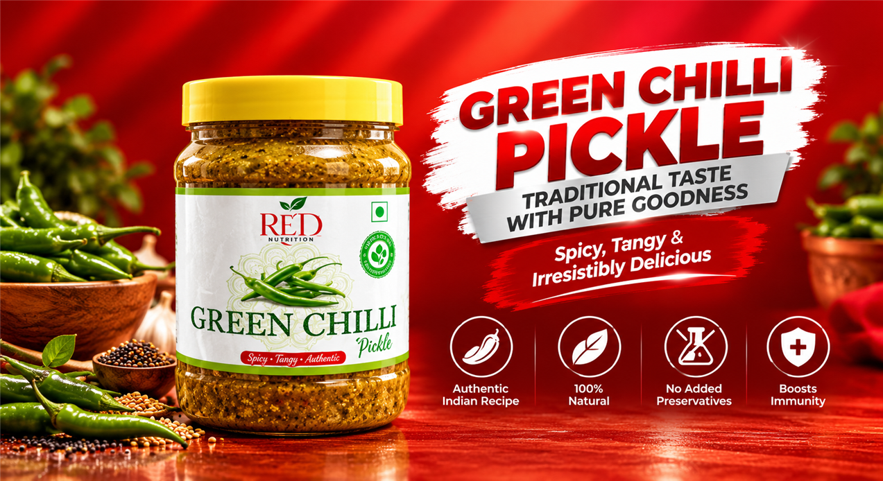 Green Chilli Pickle -1kg